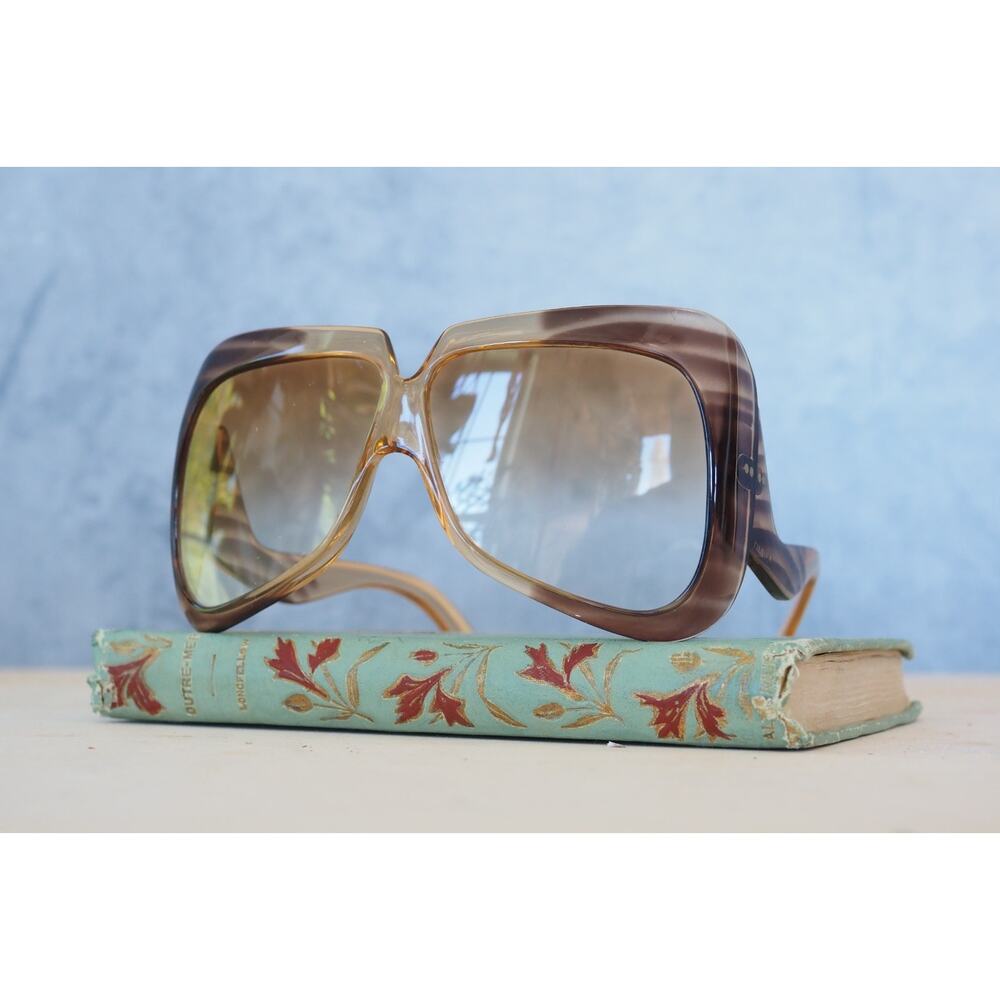 Vintage 1970s Sunglasses Disco retro Made In Italy samco